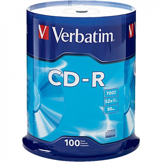 CD 100/set Verbatim 52X 700MB 43411