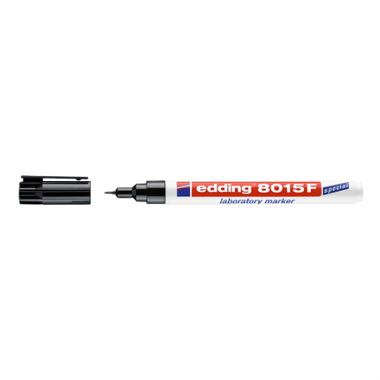 Marker permanent pt laborator Edding 8015 0.75mm negru ED048015