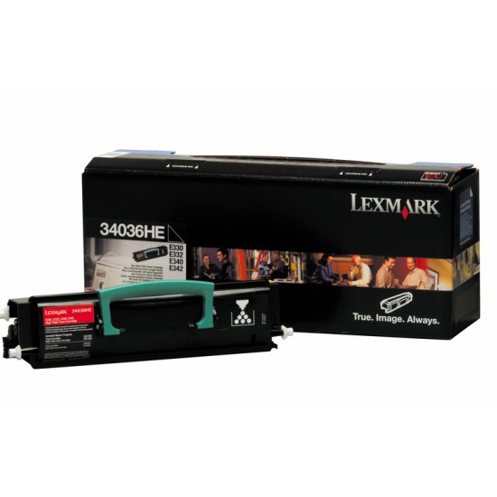 LEXMARK 34036HE TONER BLACK