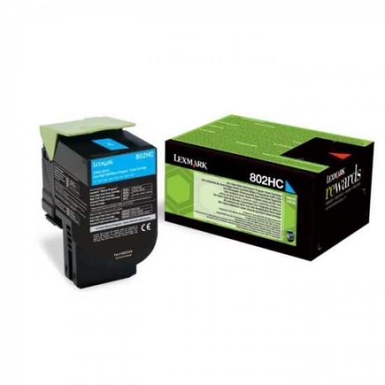 LEXMARK 80C2HC0 TONER CYAN