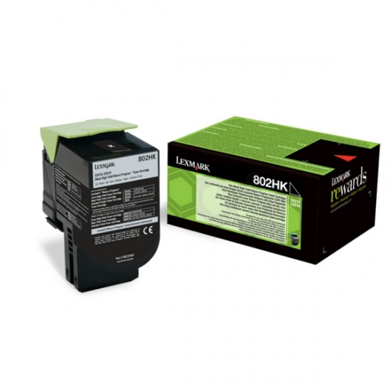 LEXMARK 80C2HK0 TONER BLACK