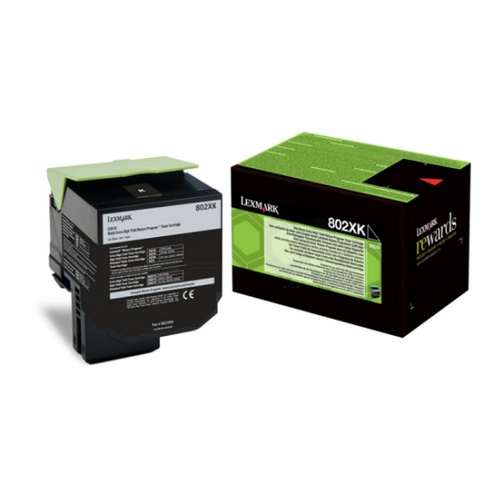 LEXMARK 80C2XK0 TONER BLACK