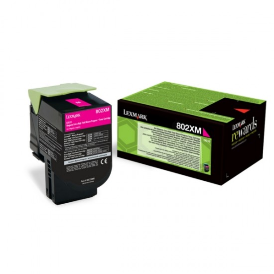 LEXMARK 80C2XM0 TONER MAGENTA