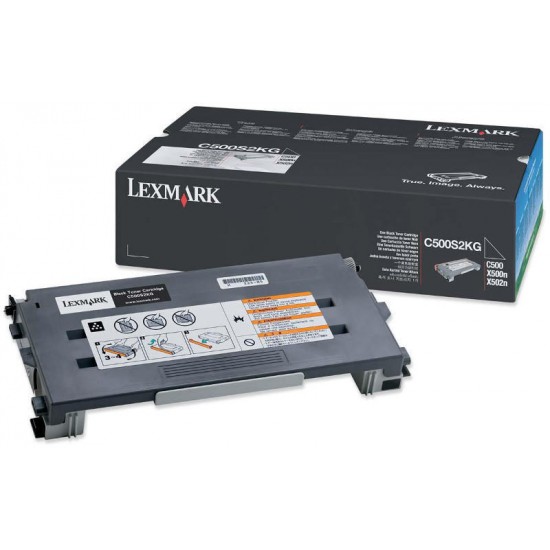 LEXMARK C500S2KG TONER BLACK