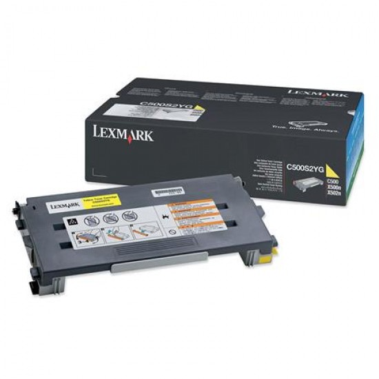 LEXMARK C500S2YG TONER YELLOW