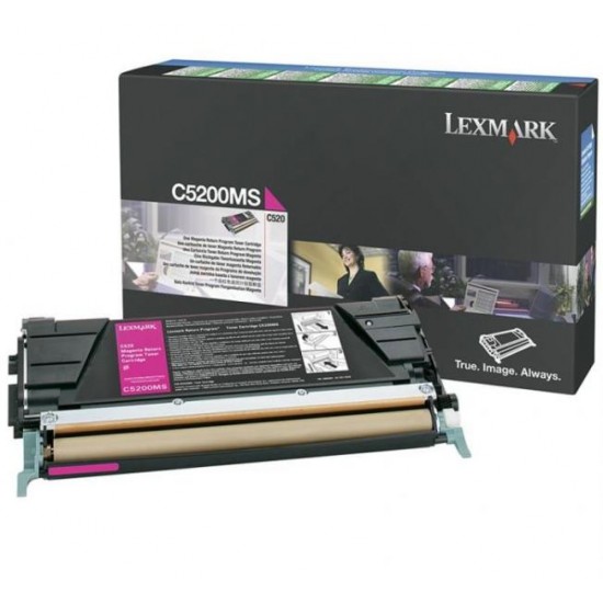 LEXMARK C5200MS TONER MAGENTA 1500 PAGINI