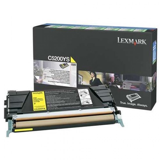 LEXMARK C5202YS TONER YELLOW