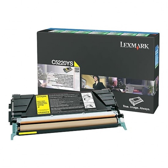 LEXMARK C5220YS TONER YELLOW