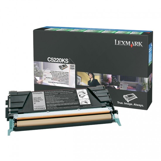 LEXMARK C5222KS TONER BLACK