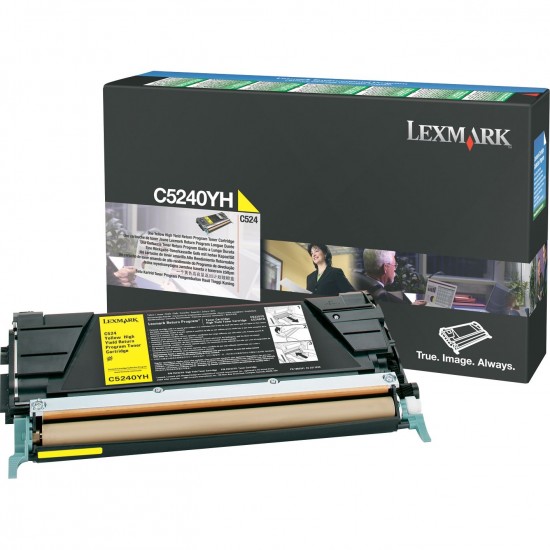 LEXMARK C5240YH TONER YELLOW