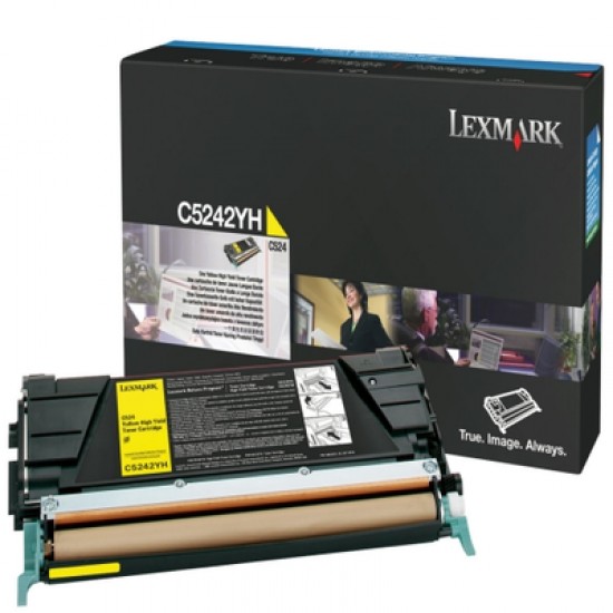 LEXMARK C5242YH TONER YELLOW