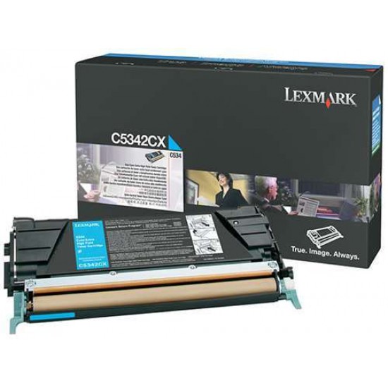 LEXMARK C5342CX TONER CYAN