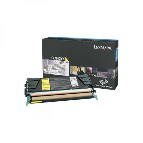 LEXMARK C5342YX TONER YELLOW