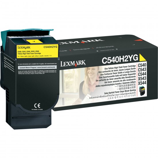 LEXMARK C540H2YG TONER YELLOW