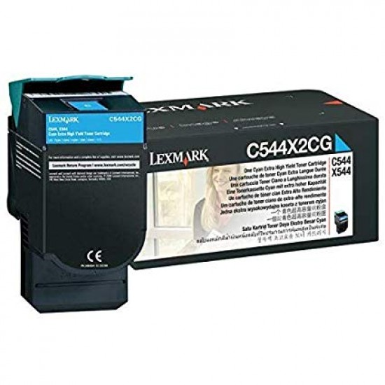 LEXMARK C544X2CG TONER CYAN