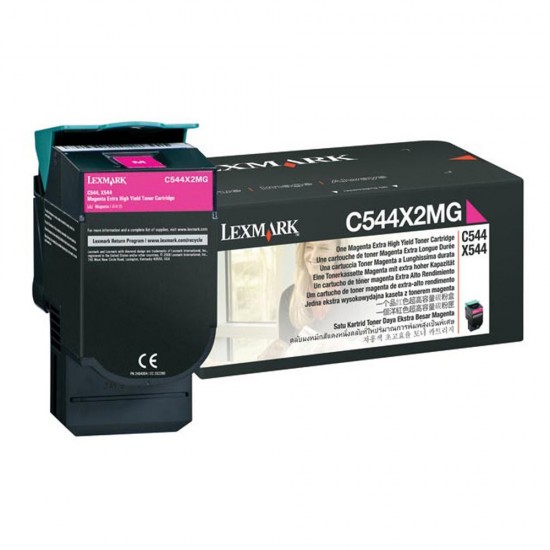 LEXMARK C544X2MG TONER MAGENTA