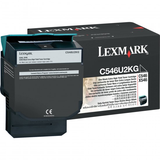 LEXMARK C546U2KG TONER BLACK