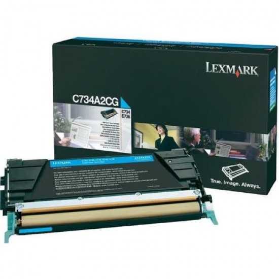 LEXMARK C734A2CG TONER CYAN