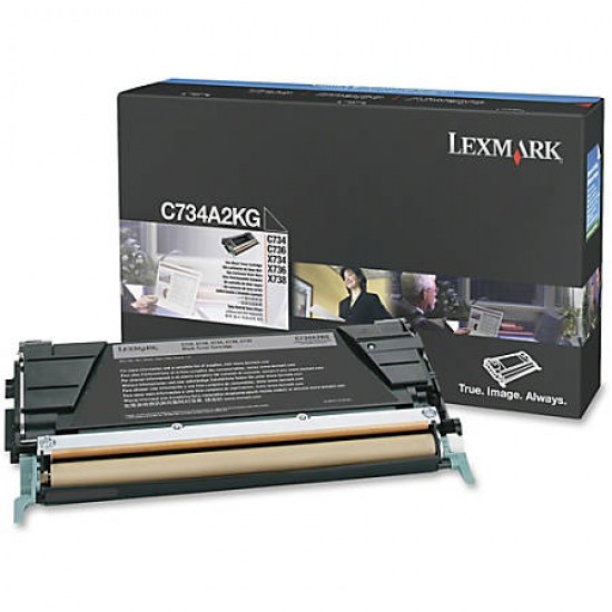 LEXMARK C734A2KG TONER BLACK