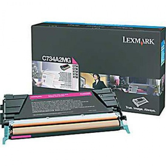 LEXMARK C734A2MG TONER MAGENTA