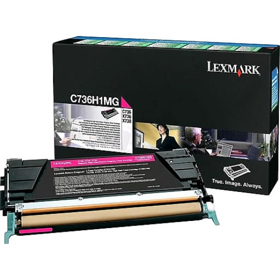 LEXMARK C736H1MG TONER MAGENTA