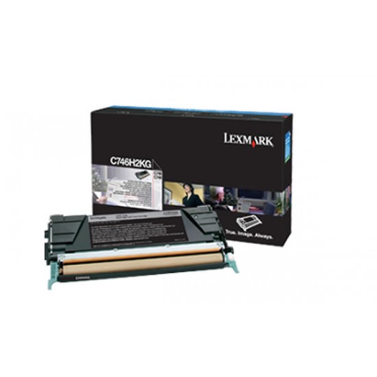 LEXMARK C746H2KG TONER BLACK 12000 PAGINI