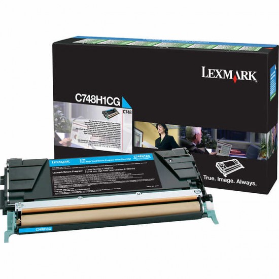 LEXMARK C748H1CG TONER CYAN