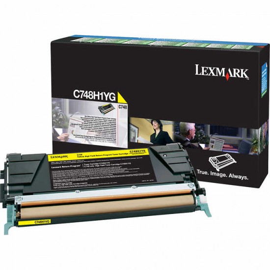 LEXMARK C748H1YG TONER YELLOW