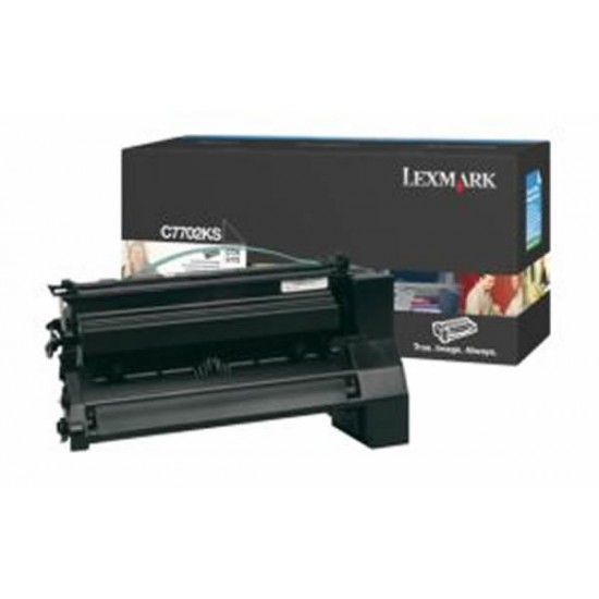 LEXMARK C7702KS TONER BLACK