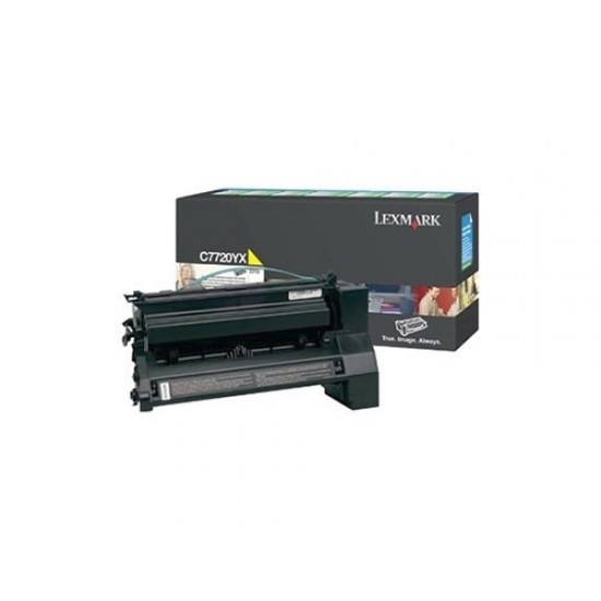 LEXMARK C7722YX TONER YELLOW