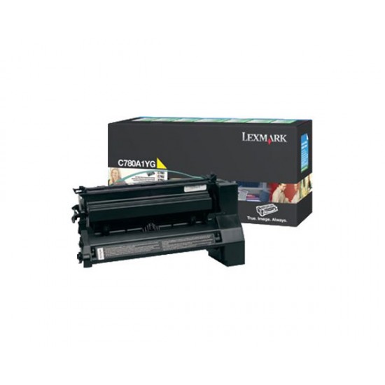 LEXMARK C780A1YG TONER YELLOW