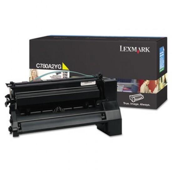 LEXMARK C780A2YG TONER YELLOW