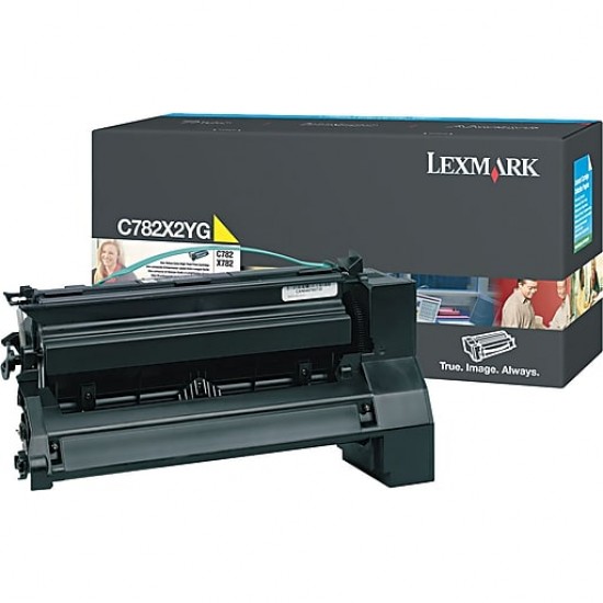 LEXMARK C782X2YG TONER YELLOW