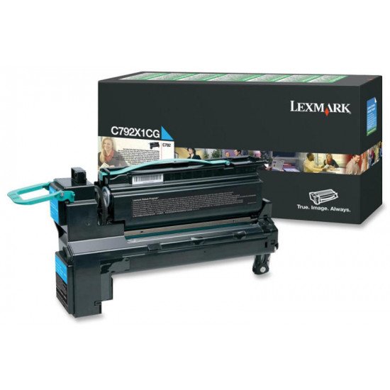 LEXMARK C792X1CG TONER CYAN