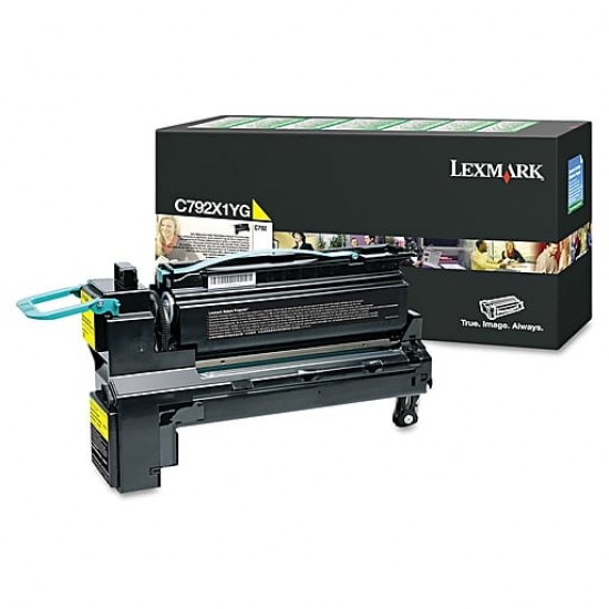 LEXMARK C792X1YG TONER YELLOW