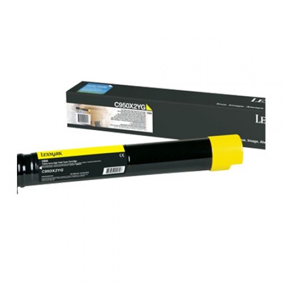 LEXMARK C950X2YG TONER YELLOW