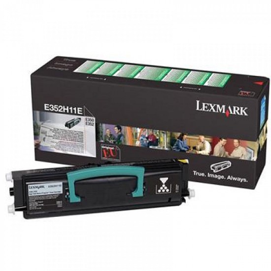 LEXMARK E352H11E TONER BLACK