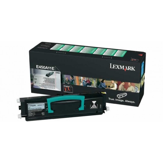 LEXMARK E450A11E TONER BLACK