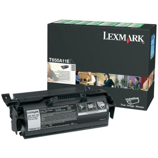 LEXMARK T650A11E TONER BLACK