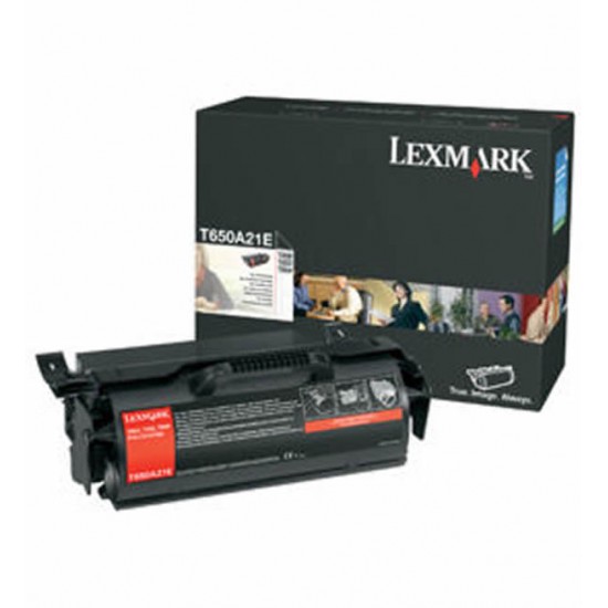 LEXMARK T650A21E TONER BLACK