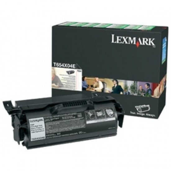 LEXMARK T654X04E TONER BLACK