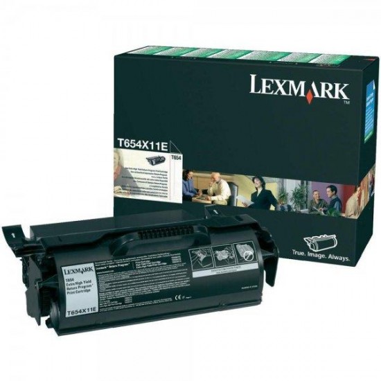 LEXMARK T654X11E TONER BLACK