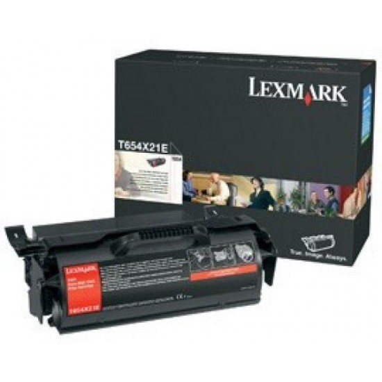 LEXMARK T654X21E TONER BLACK