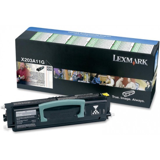 LEXMARK X203A11G TONER BLACK