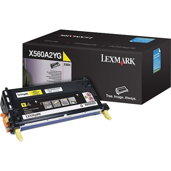 LEXMARK X560A2YG TONER YELLOW