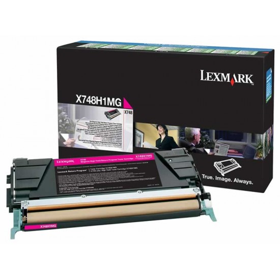 LEXMARK X748H1MG TONER MAGENTA