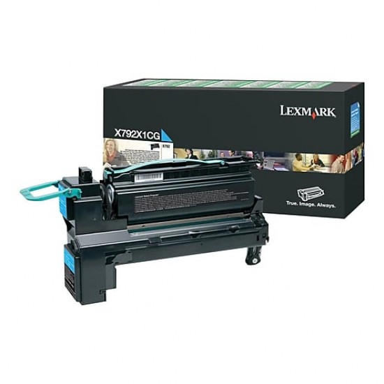 LEXMARK X792X1CG TONER CYAN