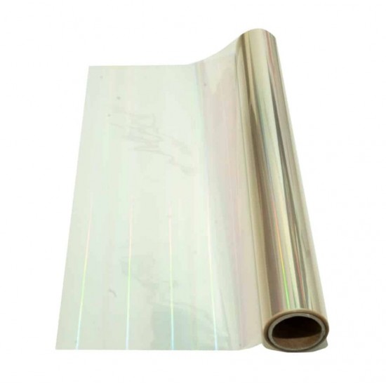 Nanodiy folie cu efect metalic holo clear