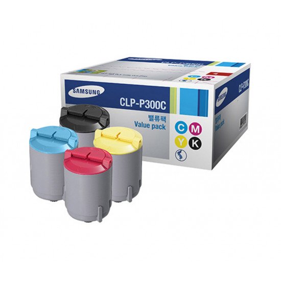 SAMSUNG CLP-P300C TONER KIT CMYB