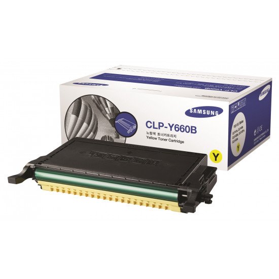 SAMSUNG CLP-Y660B TONER YELLOW